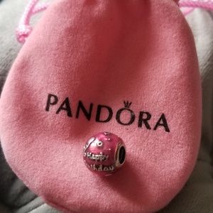 Pandora charm "Happy Birthday"